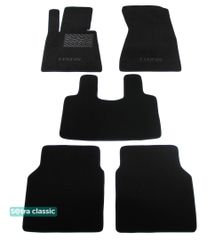 Двухслойные коврики Sotra Classic Black для BMW 7-series (E66)(long) 2002-2008