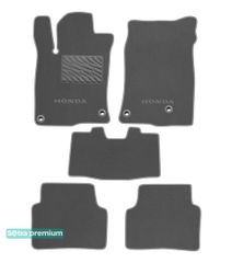 Двухслойные коврики Sotra Premium Grey для Honda Civic (mkX) 2015-2021