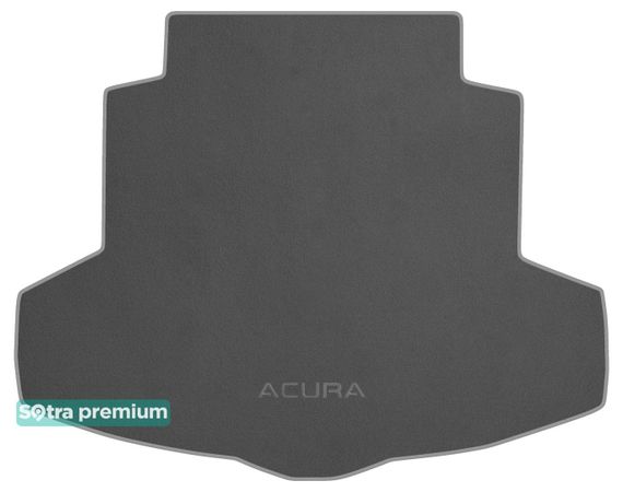 Двошарові килимки Sotra Premium Grey для Acura TLX (mkII)(багажник) 2020→ - Фото 1
