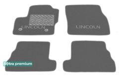Двошарові килимки Sotra Premium Grey для Lincoln MKC (mkI) 2014-2019 - Фото 1