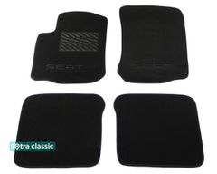 Двухслойные коврики Sotra Classic Black для Seat Toledo (mkII) 1998-2005