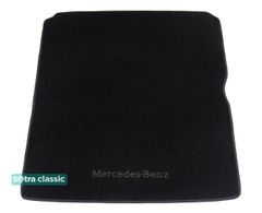 Двошарові килимки Sotra Classic Black для Mercedes-Benz S-Class (W223; V223)(без холодильника)(багажник) 2020→