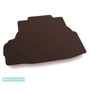 Двошарові килимки Sotra Premium Chocolate для Chevrolet Evanda (mkI)(багажник) 2003-2006 - Фото 1
