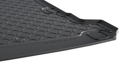 Гумовий килимок у багажник Gledring для Audi Q7/SQ7 (mkII)(5 місць.) 2015→ (багажник із захистом) - Фото 4