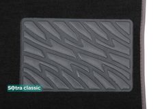 Двошарові килимки Sotra Classic Grey для Mercedes-Benz Sprinter (W901-W905)(1 ряд - 3 місця)(1 ряд) 1994-2007 - Фото 4