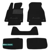 Двошарові килимки Sotra Classic Black для Audi e-tron GT (mkI) 2020→ - Фото 1