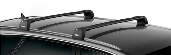 Багажник в штатні місця Thule Wingbar Edge Black для BMW 5-series (F10)(седан) 2010-2016 - Фото 2