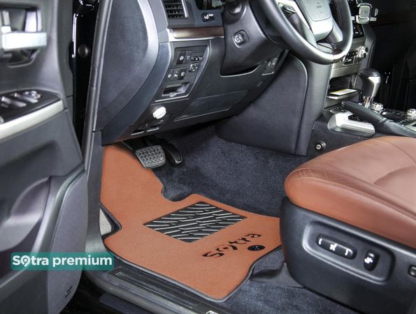 Двошарові килимки Sotra Premium Terracotta для Mazda CX-7 (mkI)(бензин) 2006-2012 - Фото 2