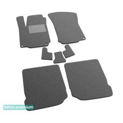 Двошарові килимки Sotra Premium Grey для Seat Leon (mkI); Toledo (mkII) 1998-2005
