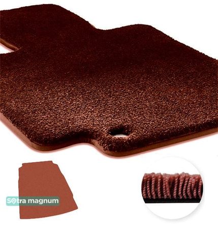 Двошарові килимки Sotra Magnum Red для BMW 5-series (F10)(седан)(багажник) 2013-2017 - Фото 1