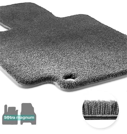 Двошарові килимки Sotra Magnum Grey для Mercedes-Benz Citan (W415)(1 ряд) 2012-2021 - Фото 1