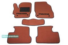 Двошарові килимки Sotra Premium Terracotta для Mazda 3 (mkII) 2008-2013