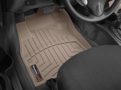 Коврики Weathertech Beige для Nissan Note (E12) / Sunny (N17)(trunk lever not on driver floor side)(1 row) 2012-2015 - Фото 2