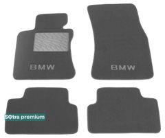 Двухслойные коврики Sotra Premium Grey для BMW 6-series (E63) 2003-2010