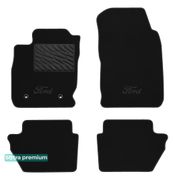 Двошарові килимки Sotra Premium Black для Ford Ecosport (mkII) 2017→ - Фото 1