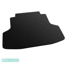 Двошарові килимки Sotra Premium Black для Chery E5 (mkI)(багажник) 2011-2015