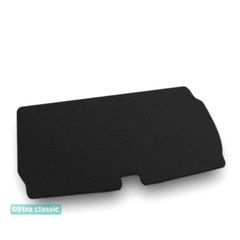 Двошарові килимки Sotra Classic Black для Mercedes-Benz GLS-Class (X167)(3 ряд розкладений)(багажник) 2019→