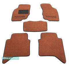 Двошарові килимки Sotra Premium Terracotta для Toyota Hilux (mkVII) 2011-2015