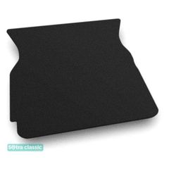 Двошарові килимки Sotra Classic Black для Tesla Model X (mkI)(5 мест)(багажник) 2015→