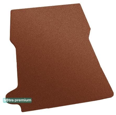 Двошарові килимки Sotra Premium Terracotta для Nissan Pathfinder (mkIII)(R51)(складений 2-3й ряд)(багажник) 2005-2010 - Фото 1