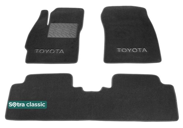 Двухслойные коврики Sotra Classic Grey для Toyota Auris (mkI) 2006-2012 - Фото 1