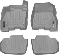 Коврики Weathertech Grey для Nissan Leaf (mkII)(2 hooks) 2017→