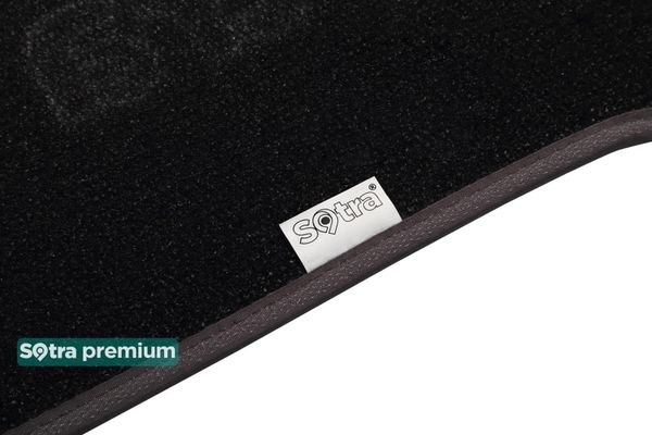Двухслойные коврики Sotra Premium Grey для Hyundai i30 (mkI)(хетчбэк)(с запаской)(багажник) 2007-2012 - Фото 6