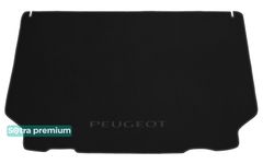 Двошарові килимки Sotra Premium Black для Peugeot 307CC (mkI)(багажник) 2003-2008 - Фото 1