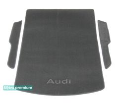 Двошарові килимки Sotra Premium Grey для Audi A8/S8 (mkIV)(D5)(long)(багажник) 2017→