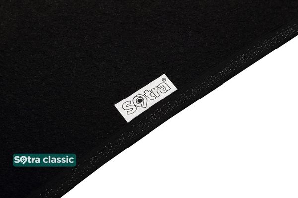 Двошарові килимки Sotra Classic Black для Mercedes-Benz V-Class (W447)(2 ряд - 1+1)(3 ряд - 2+1)(2 зсувні двері)(зі столиком)(2-3 ряд) 2014→ - Фото 5