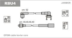 Дроти запалювання Janmor RBU4 для Renault 21 1.4 (C2J 770) / 19 1.2; ARO Spartana 1.2 (C3G 702)