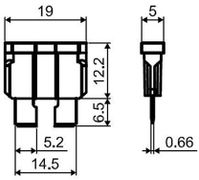 Набір запобіжників Tesla F214 (FT: 1x5A; 1x7,5A; 1x10A; 2x15A; 2x20A; 2x25A; 2x30A; 1x40A) - Фото 2