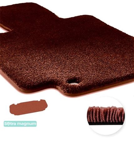 Двошарові килимки Sotra Magnum Red для Honda Stream (mkI)(багажник) 2001-2006 - Фото 1