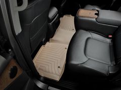 Коврики Weathertech Beige для Infiniti QX80 / QX56 (mkII)(1-2 row) 2011-2017; Nissan Armada (mkI)(1-2row) 2017→ - Фото 3