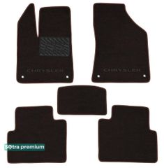Двошарові килимки Sotra Premium Chocolate для Chrysler 200 (mkII) 2015-2017