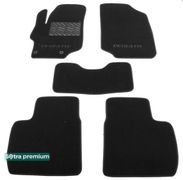 Двошарові килимки Sotra Premium Black для Peugeot 301 (mkI) 2012→ - Фото 1