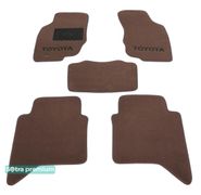 Двошарові килимки Sotra Premium Chocolate для Toyota Hilux (mkVII) 2011-2015 - Фото 1