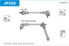 Дроти запалювання Janmor JP222 для Daihatsu Charade 1.5 16V (HEE) / 1.5 (HE) / 1.5 16V (HEE) - Фото 1