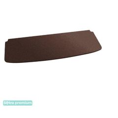Двошарові килимки Sotra Premium Chocolate для Kia Mohave (mkI)(розкладений 3й ряд)(багажник) 2008-2019