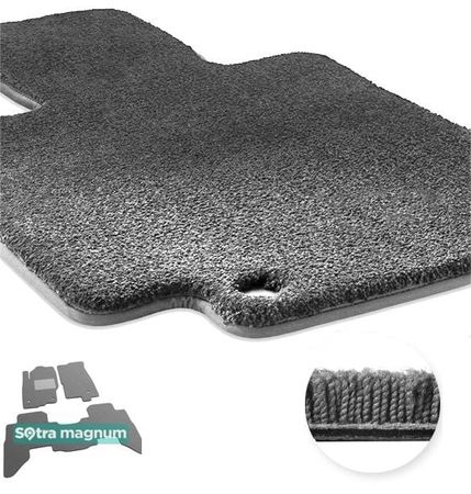 Двошарові килимки Sotra Magnum Grey для Nissan Pathfinder (mkIII)(R51)(1-2 ряд) 2011-2014 - Фото 1