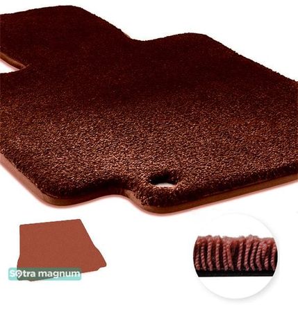 Двошарові килимки Sotra Magnum Red для Toyota Sequoia (mkII)(багажник) 2007-2022 - Фото 1