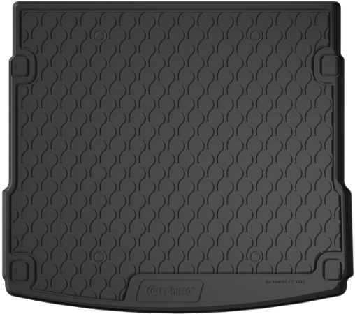 Гумовий килимок у багажник Gledring для Audi Q5/SQ5 (mkII) 2017→ (з сіткою в лівій ніші)(верхній)(багажник) - Фото 1