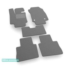 Двошарові килимки Sotra Premium Grey для Lexus NX (mkII) 2021→