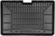 Резиновый коврик в багажник Frogum Pro-Line для Renault Captur (mkI) 2013-2019 (нижний уровень)(багажник)