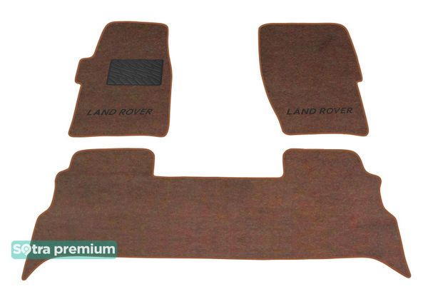 Двошарові килимки Sotra Premium Chocolate для Land Rover Discovery (mkII) 1998-2004 - Фото 1