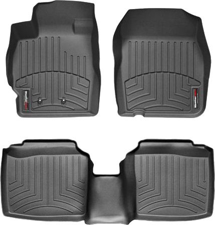 Коврики Weathertech Black для Scion tC (mkI) 2004-2010 automatic - Фото 1