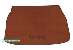Двошарові килимки Sotra Premium Terracotta для Toyota CH-R (mkI)(з докаткою)(багажник) 2016→ - Фото 1