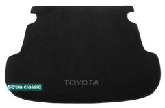 Двошарові килимки Sotra Classic Black для Toyota Corolla (mkIX)(E120)(універсал)(багажник) 2000-2006