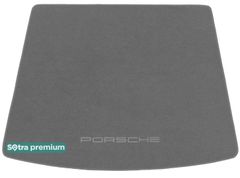 Двошарові килимки Sotra Premium Grey для Porsche Cayenne (mkIII)(багажник) 2017→