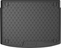 Гумовий килимок у багажник Gledring для Kia XCeed (mkI) 2019→ (з дворівневою підлогою)(верхній рівень)(багажник)